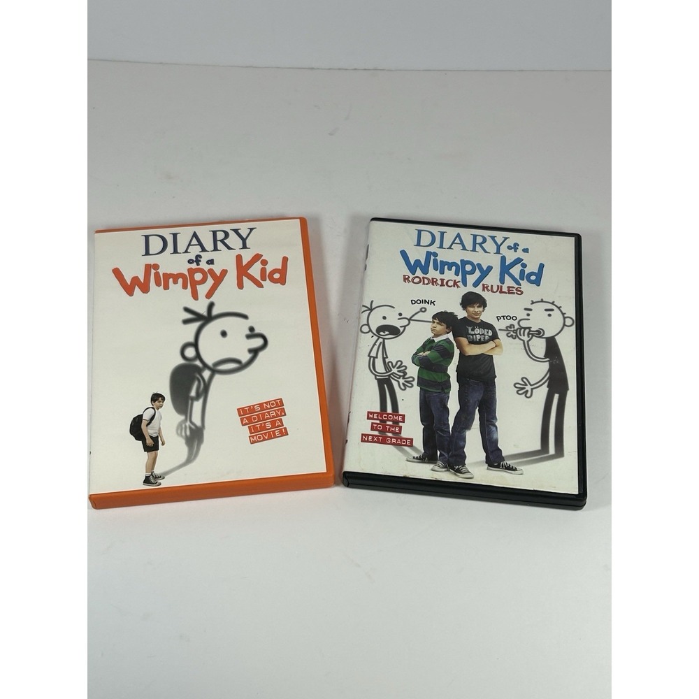 Diary of A Wimpy Kid DVD And Roderick Rules DVD